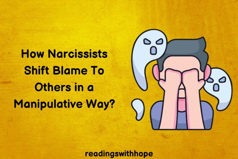 How Narcissists Shift Blame To Others in a Manipulative Way?