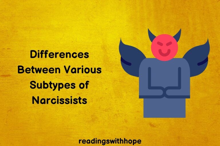 Differences Between Various Subtypes of Narcissists