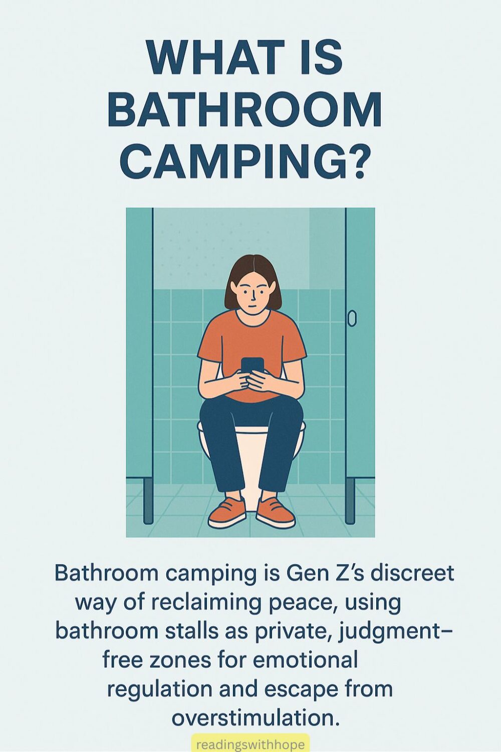 What is Bathroom Camping, a Latest Fad Among the Gen Z Population