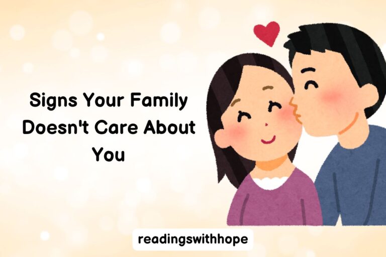 Signs Your Family Doesn’t Care About You