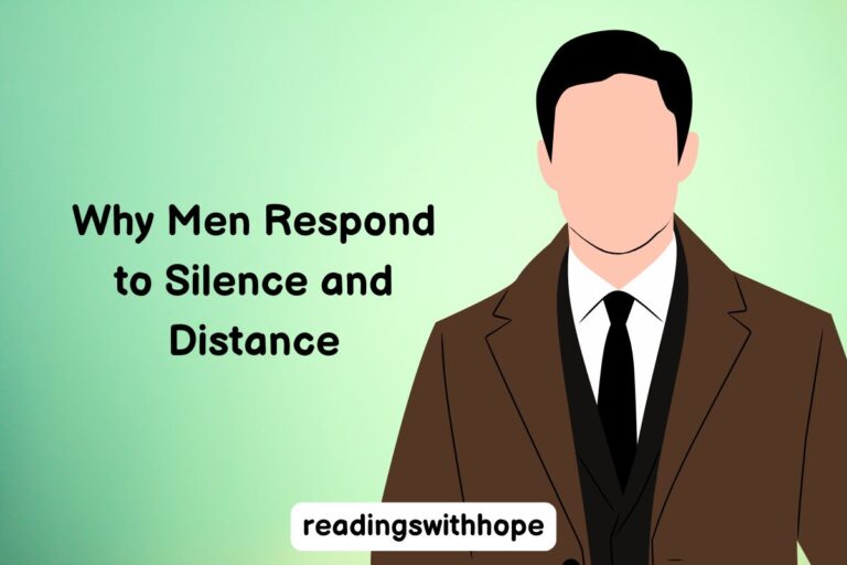 Why Men Respond to Silence and Distance