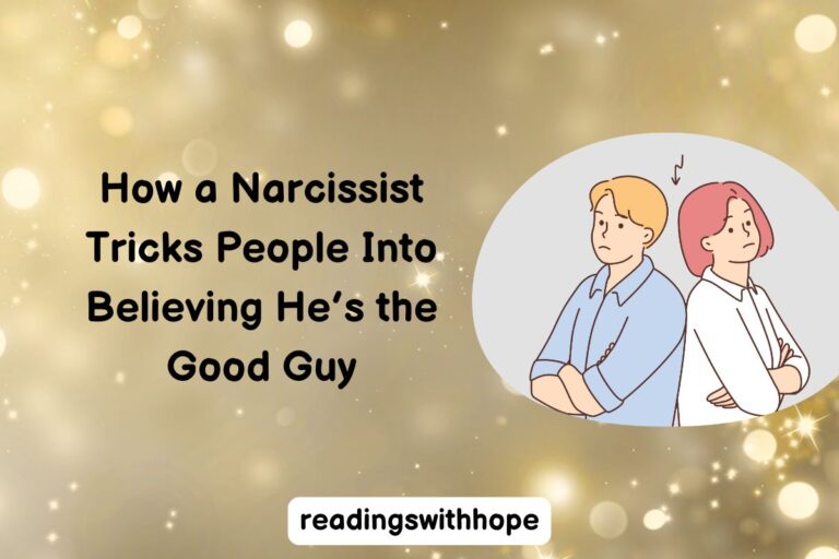 How a Narcissist Tricks People Into Believing He’s the Good Guy