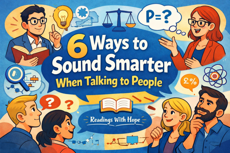 6 Ways to Sound Smarter When Talking to People