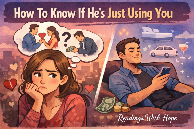 How To Know If He’s Is Just Using You