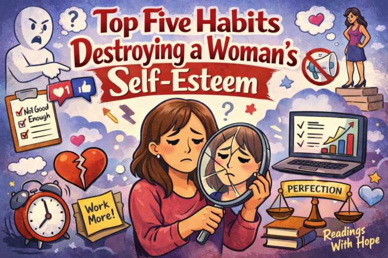 Top Five Habits Destroying a Woman’s Self-Esteem