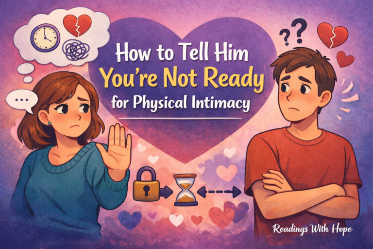 How to Tell Him You’re Not Ready for Physical Intimacy
