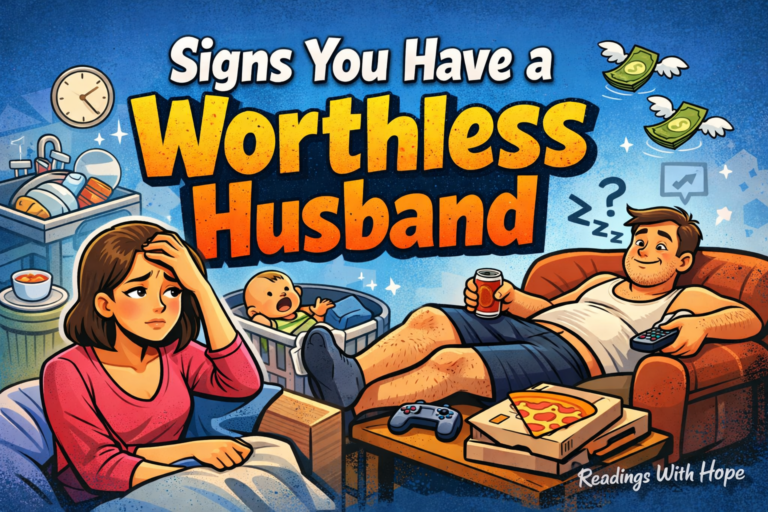 Signs You Have a Worthless Husband