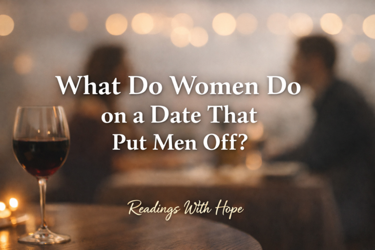 What Do Women Do on a Date That Put Men Off?
