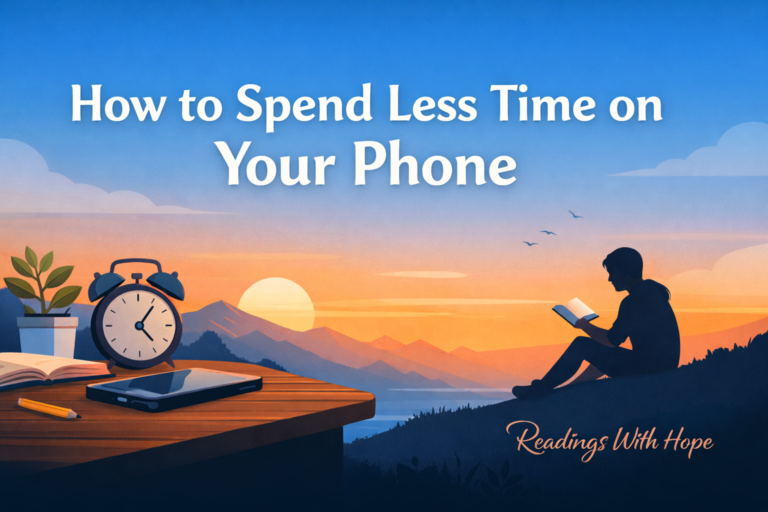 How to Spend Less Time on Your Phone