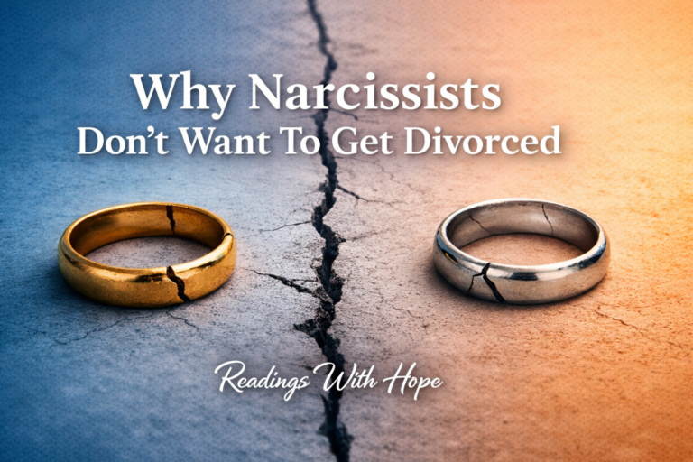 Why Narcissists Don’t Want To Get Divorced