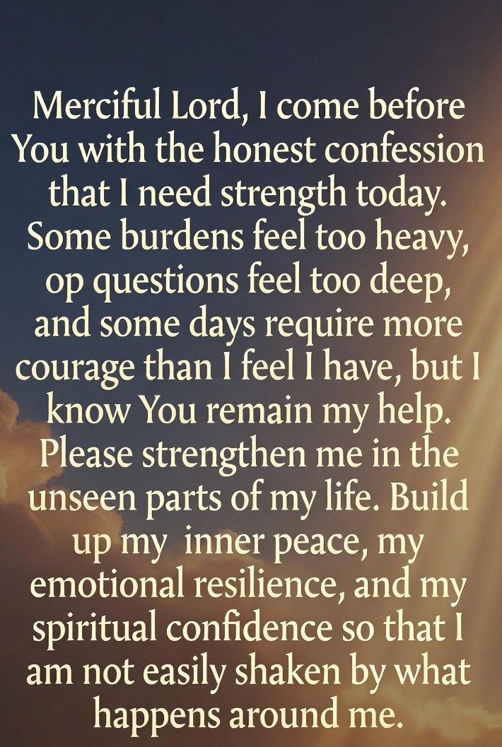 30 Prayers For Strength