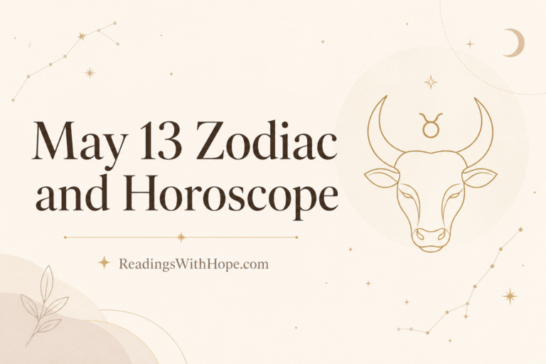May 13 Zodiac and Horoscope