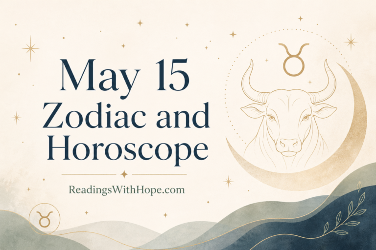 May 15 Zodiac and Horoscope