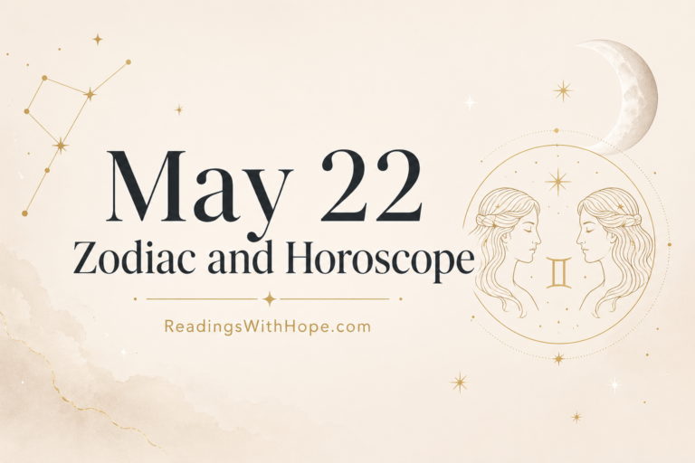 May 22 Zodiac and Horoscope