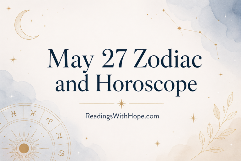 May 27 Zodiac and Horoscope