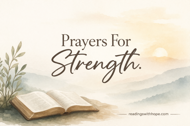 30 Prayers For Strength