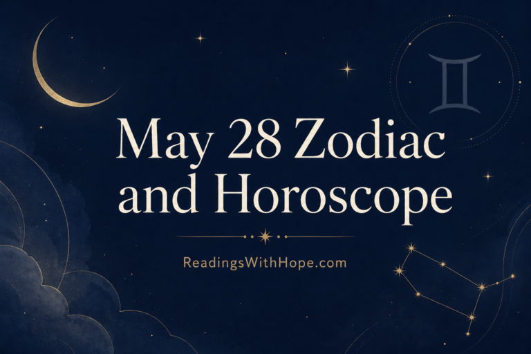 May 28 Zodiac and Horoscope