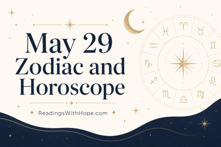 May 29 Zodiac and Horoscope