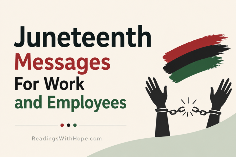 100 Juneteenth Messages For Work and Employees