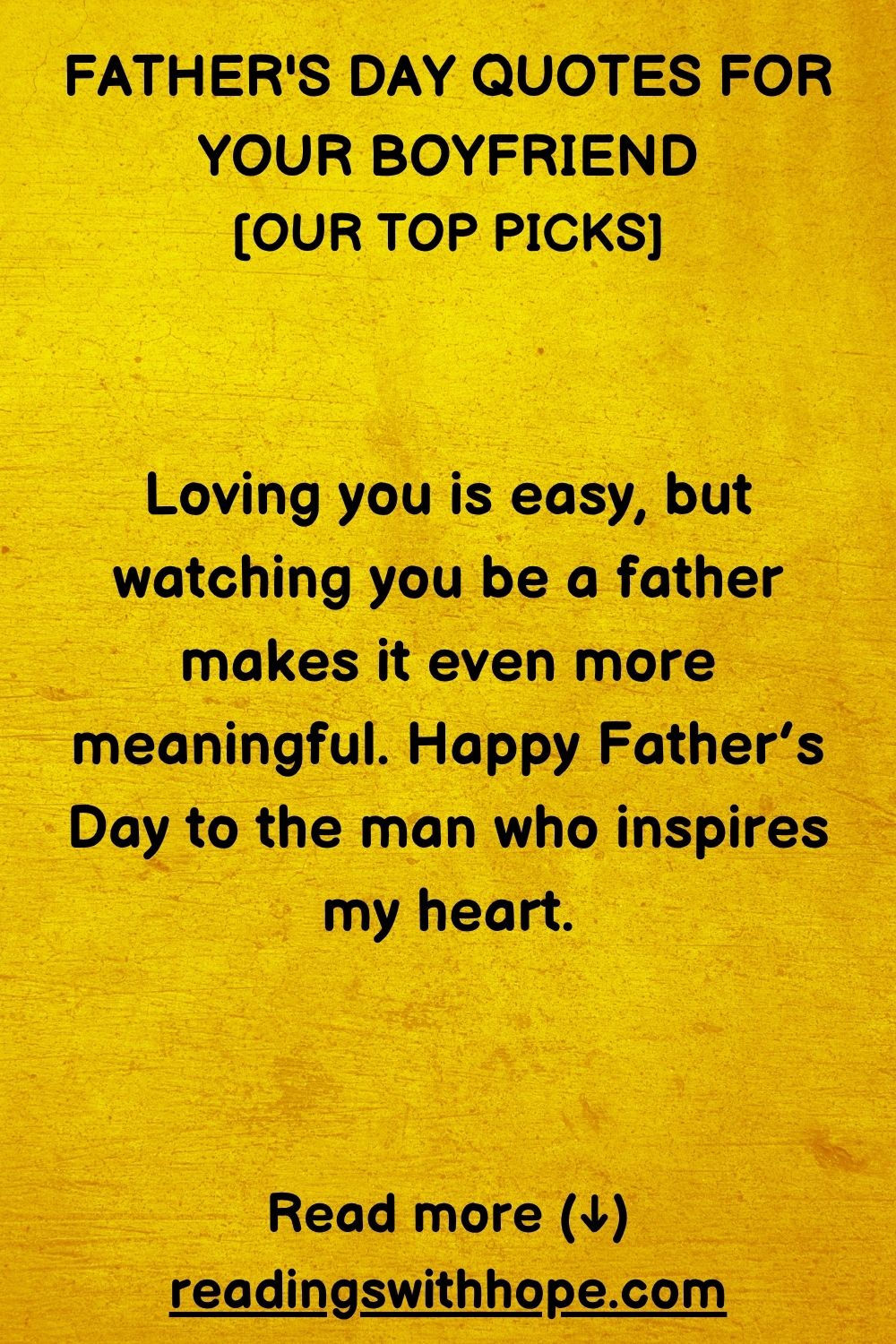 Father's Day Quotes For Your Boyfriend
