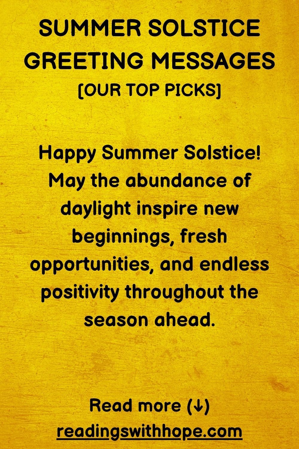 Summer Solstice Quotes and Greeting Messages