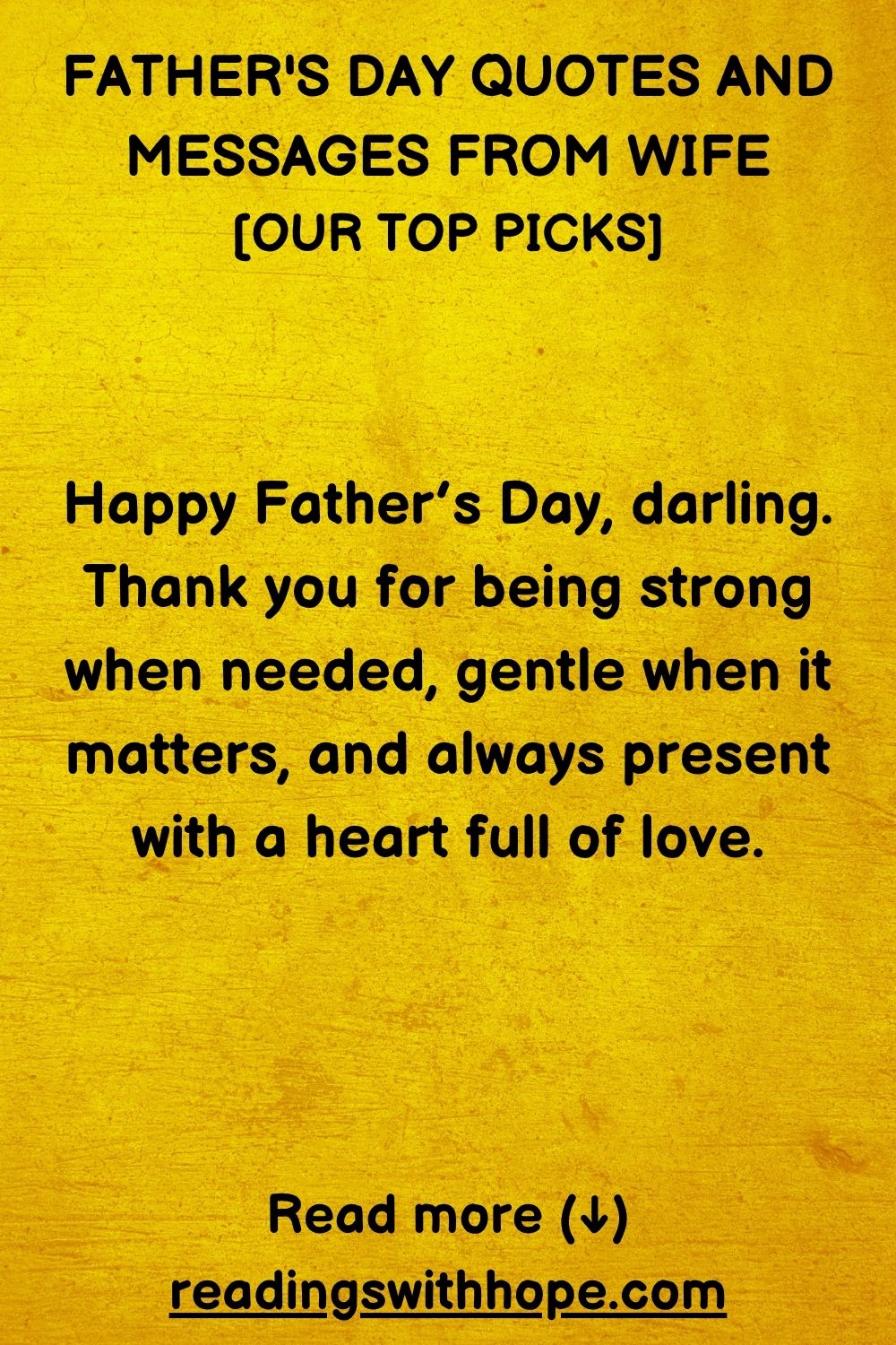 Father's Day Quotes and Messages From Wife Father's Day Quotes and Messages From Wife