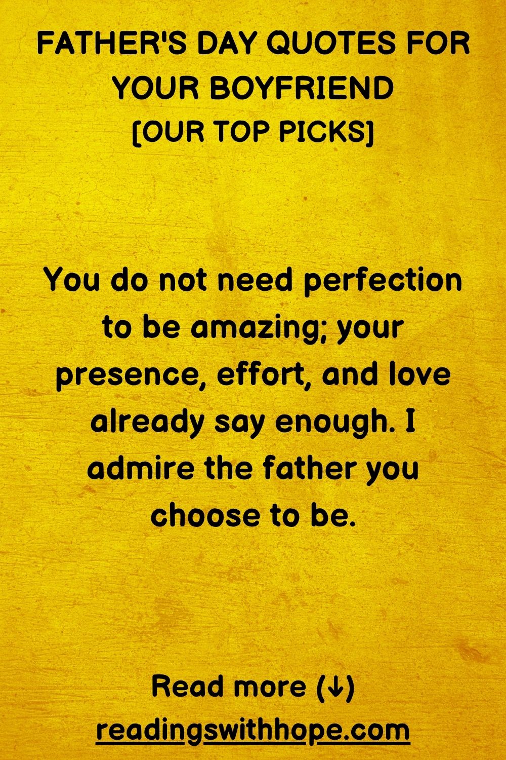 Father's Day Quotes For Your Boyfriend