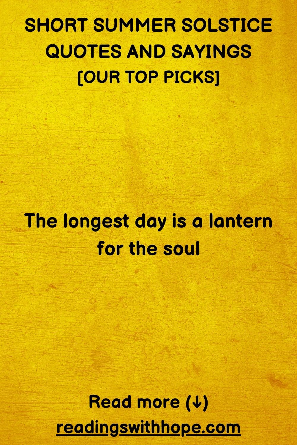 Short Summer Solstice Quotes and Sayings

