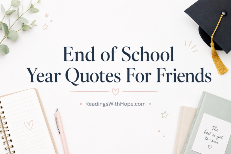 End of School Year Quotes For Friends