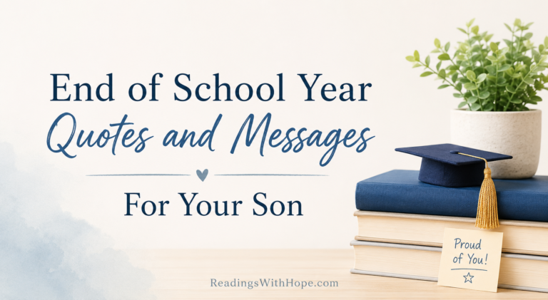 End of School Year Quotes and Messages For Your Son