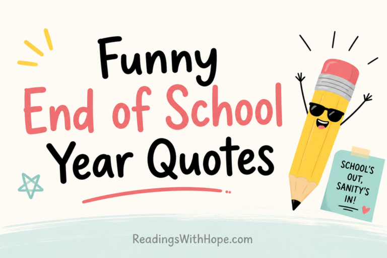 Funny End of School Year Quotes