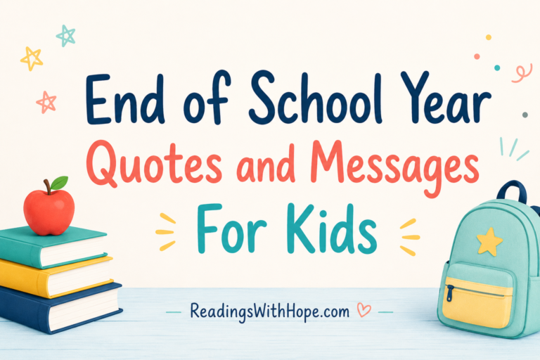 End of School Year Quotes and Messages For Kids