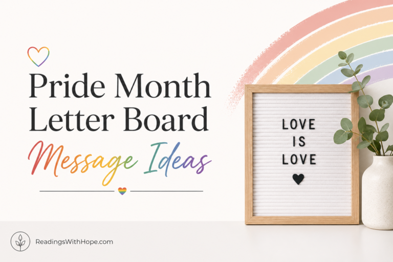 60 Pride Month Letter Board Message Ideas