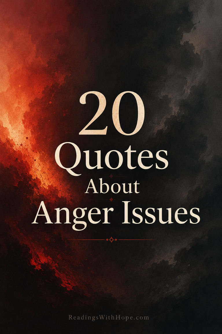 20 Quotes About Anger Issues
