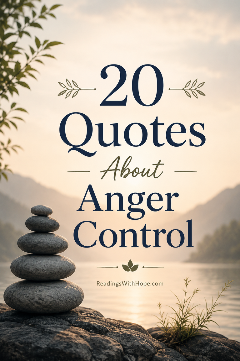 Quotes about Anger Control